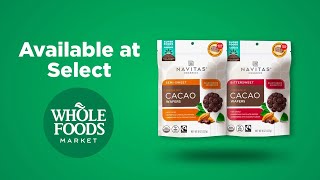 Navitas Organics Sweetened Cacao Wafers at Whole Foods Market