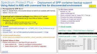 IBM Spectrum Protect Plus 10.1.7– Install Container Backup Support K8S / OpenShift Disconnected–Demo