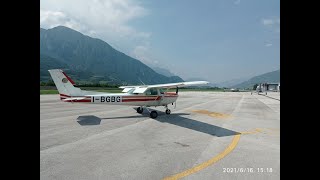 40esima ora - 150 miglia - Atterraggio a Bergamo