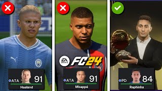 Removi TODOS os Jogadores 85+ do EA FC 24!