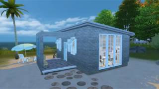 TS4 Speed Build #13 Dom na Plaży (Beach House)