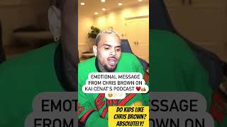 Do kids like Chris Brown Motivation Speech?  #kids #music #shortvideo #trendingvideos #ChrisBrown