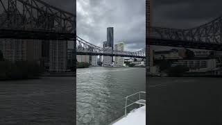 Story Bridge incoming, will our mast fit? #bridge #fails #sailing