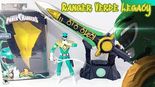 Review Ranger Verde versão Power Rangers Legacy Collection Bandai