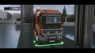 washing truck with pressure washer truckers of europe 3 #gamesimulator #truckersofeurope3