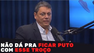 PRIVATIZAÇÃO: NÃO DÁ PRA FICAR PUTO COM ESSE TROÇO | MINISTRO TARCÍSIO