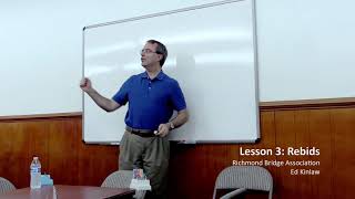 How to rebid: Standard American Lesson 3 of 24