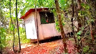 QUEM É O DONO? ACAMPAMOS NELA NO MEIO DA FLORESTA! rio brilhante.