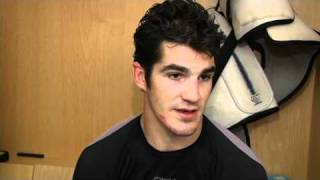 Sept 17 2009  Brian  Boyle on the Competition for Roster Spots