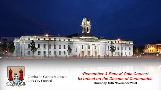 ‘Remember & Renew’ Gala Concert to reflect on the Decade of Centenaries