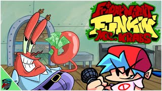 Mr Krabs loves MONEY | FNF Mod | Friday Night Funkin Mod | #shorts