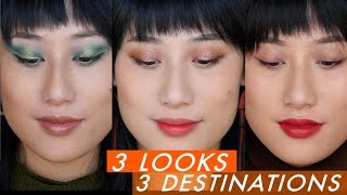 3 LOOKS 3 DESTINATIONS - Collab with Annette's Makeup Corner!