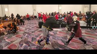 Combat Con 2024 Sword & Buckler Pools   Damian vs Khari Evans