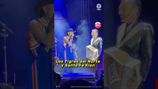 #SantaFeKlan cumplió el sueño de cantar junto a sus ídolos #LosTigresDelNorte