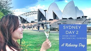 Sydney Day 2 (Vlog 2017 Dec) Hyde Park, Royal Botanic Garden, Art Gallery of NSW