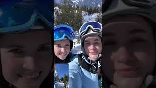 Week 9: Skifahren und Party Wochenende mit der Arbeit #shortsvideo #skifahren #skivlog #apresski