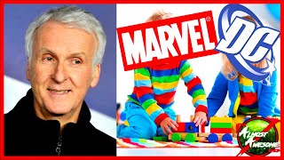 JAMES CAMERON Takes Shots at DC & Marvel! - Almost Awesome Bits