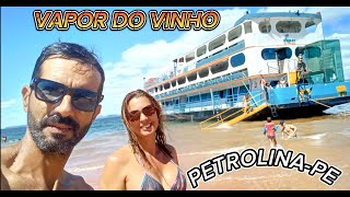 Viagem ao Nordeste Part-3 Chegamos em Pernambuco. Passeio do Vapor do vinho,Vinicola terra nova