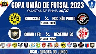 Copa União de Futsal 2023 - 26/07/2023