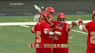 Denver vs Syracuse | 2024 NCAA Men's Lacrosse Tournament | Quarterfinal Highlights