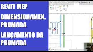 Aula 3 Revit MEP Exemplo Agua Fria, inserindo o hidrometro, dimensionando o barrilete