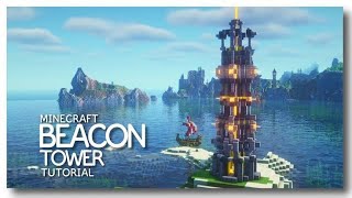 I BUILD A UNIQUE BEACON DESIGN IN MINECRAFT!!!