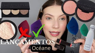 LANÇAMENTOS OCÉANE EDITION | Glossy blush pink, Multicolor Powder, Flat Blend Roxa, Paleta, Stick😯💜