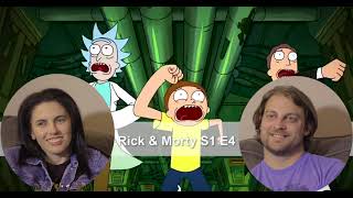 What a Twist! Rick & Morty REACTION S1E4 M Night Shaym Aliens | Brazilian Reacts First time watching