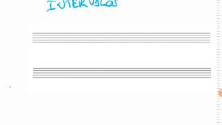 ANALIZAR INTERVALOS MUSICALES