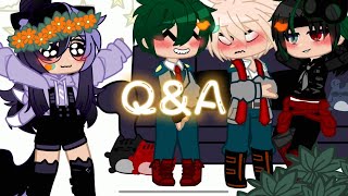 Q&A 🧡💚BakuDkeu/DekuBaku💚🧡 💚Villain Deku💚 •MHA/BNHA•