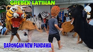 GREBEK LATIHAN BARONGAN NEW PANDAWA