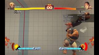 Street Fighter 4 Gouken Combo