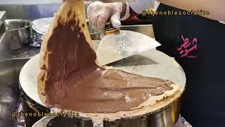 Crepe with flavours of cheese, halwa and nutella | Is it worth trying?