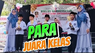 Juara Kelas Pelepasan Kelas 4 dan Kenaikan kelas 1, 2, 3