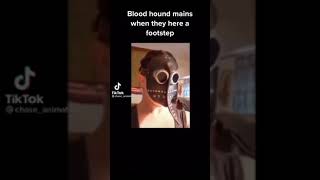 Blood Hound Mains When They Scan You #Apex #Shorts #funnymemes