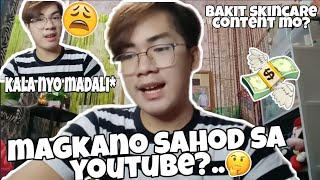 MAGKANO ANG SAHOD SA YOUTUBE?! MADALI LANG BA?! Q&A VLOG!❤️