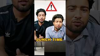 Can banks say: Bad Me Aana Lunch Time hai | #shorts #bank bank