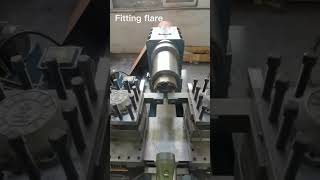 #Fitting flare#Tube expanding machine#Belling machine#internal rotation flaring