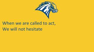 University of New Haven's Fight Song, "We are the Chargers"