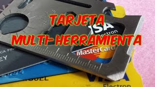 Interesante Herramienta nº 1 - Tarjeta multiherramienta (Multiusos)