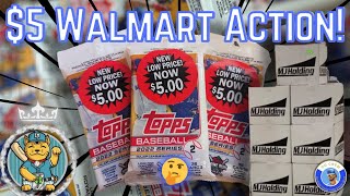 $5 Walmart Action 🍀 2022 Topps series 2 Fat Pack Rip 🍀 MJ Holding Hmmm! 🤔