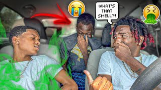 FART SPRAY PRANK ON CORY BOY AND THE GANG🤮 ( Hilarious😂)