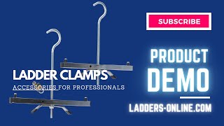 How to Secure Ladders with Ladder Clamps | Ladders-Online Demo | Easy Roof Rack Installation