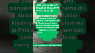 RIBA JADI SALAH SATU PENYEBAB BANYAKNYA ORANG YANG TERKENA SERANGAN JANTUNG#shorts