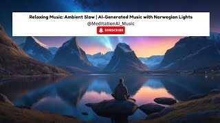 Relaxing Music: Ambient Slow | AI-Generated Music with Norwegian Lights