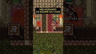 RUBINOT - Tibia - Melhorando os equipamentos do meu knight