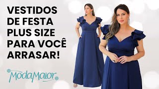 Vestidos de Festa Plus Size para você arrasar!