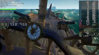 NVK GSP Sea of Thieves (Proton-experimental DXVK) NV167 TU117M LINUX (Fedora)