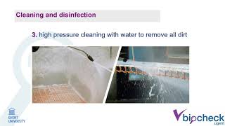 Cleaning and Disinfecting Housing