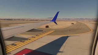 MSFS | United Airlines 737-700 Takeoff from Harry Reid Airport (KLAS)